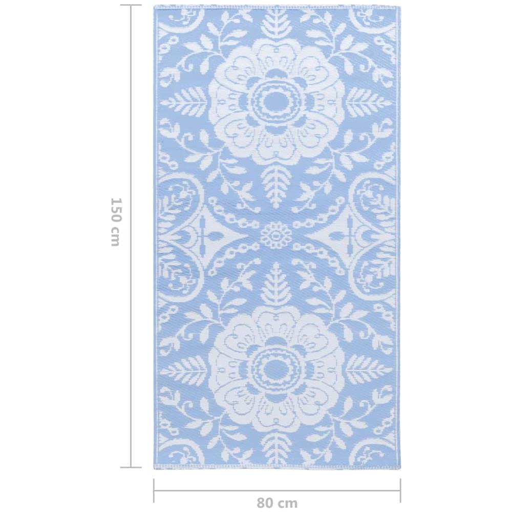 Tappeto Da Esterni Blu Baby 80x150 Cm In Pp - Foto 9
