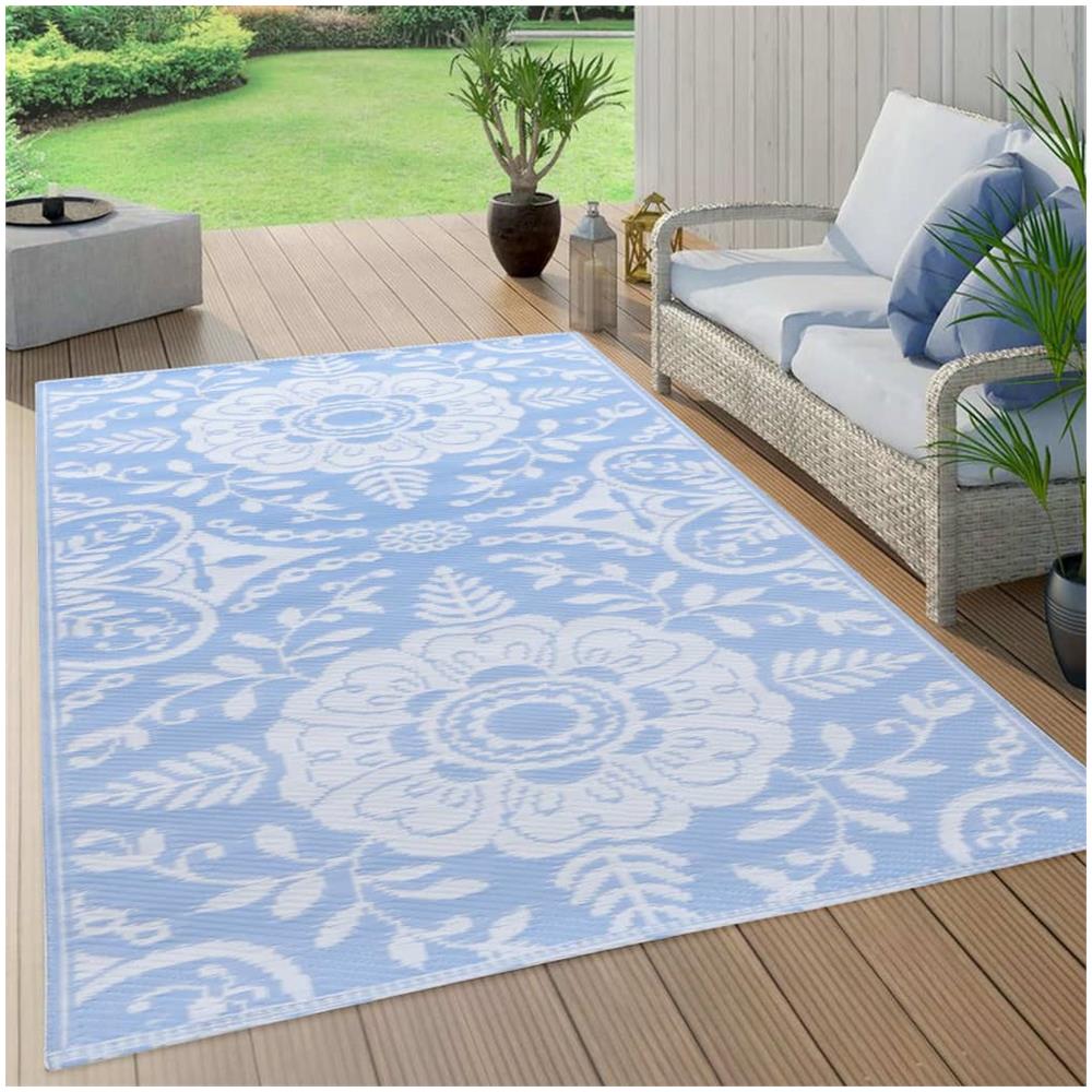 Tappeto Da Esterni Blu Baby 80x150 Cm In Pp - Foto 1