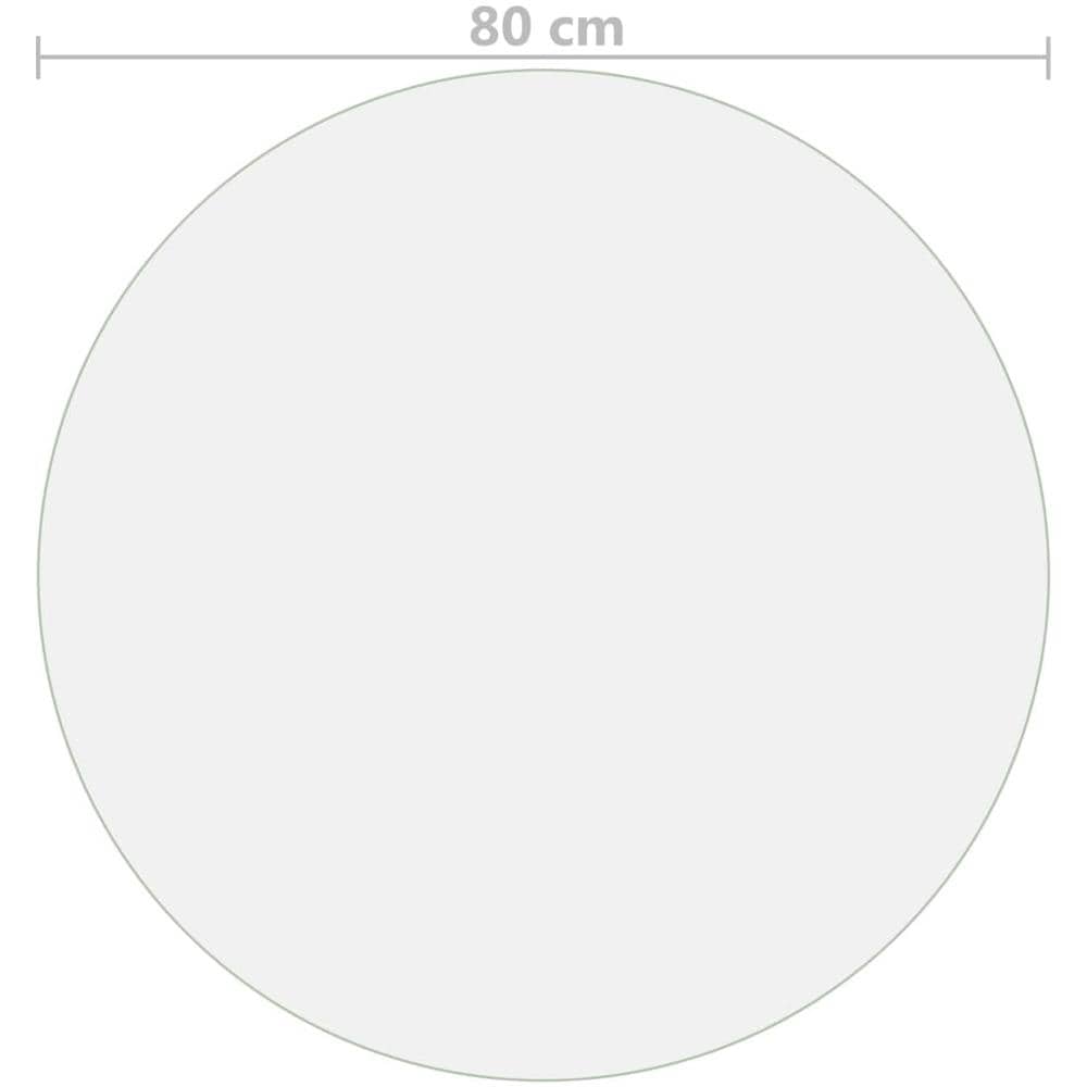 Protezione Tavolo Opaca ? 80 Cm 2 Mm Pvc - Foto 5