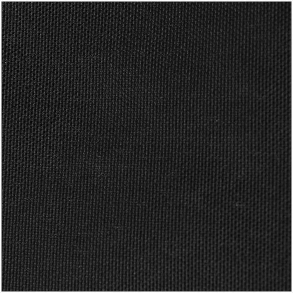 Parasole a Vela Oxford Triangolare 3x4x4 m Nero - Foto 2