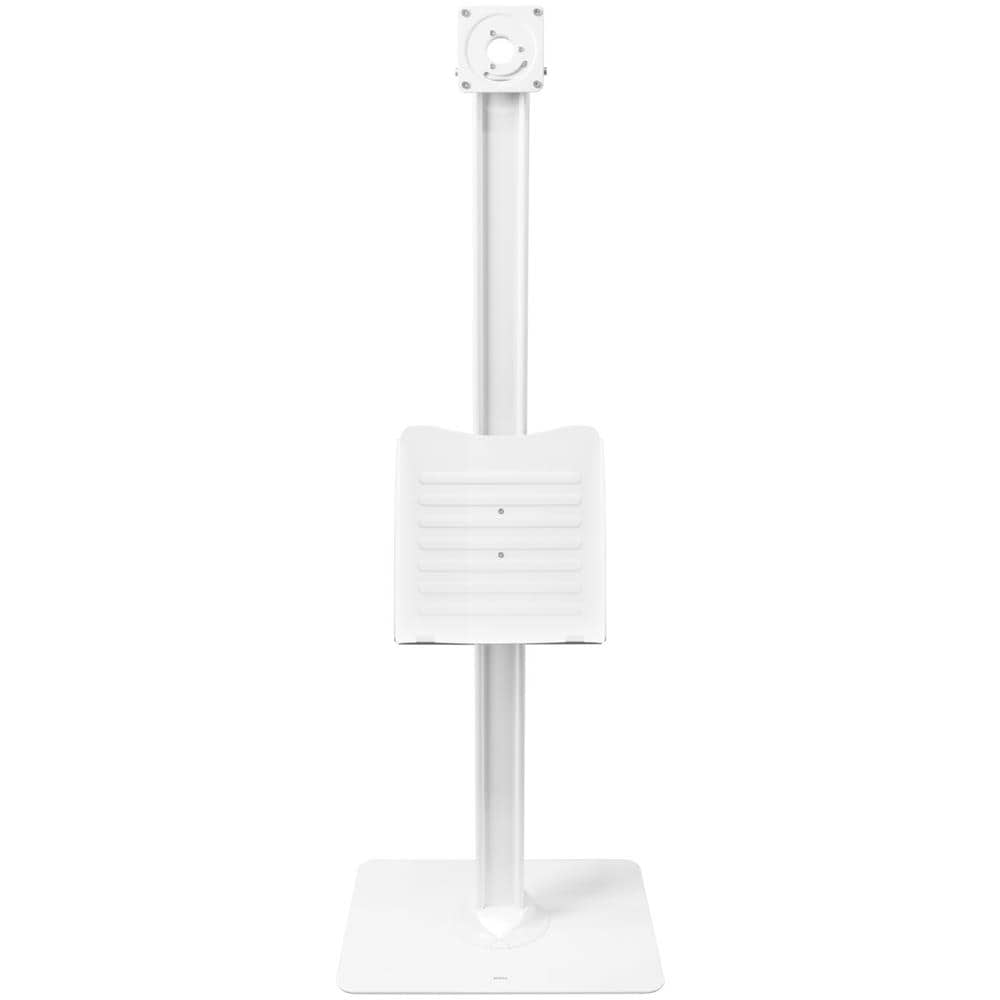 Office Stand Da Pavimento Con Portadepliant Vesa 75x75, 100x100 Whi - Foto 2