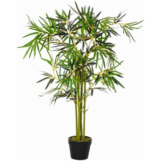 Albero Artificiale A Forma Di Violino Con Vaso, 1,5 M Di Altezza, Foglie In Polietilene, Per Interni, Casa, Ufficio E Portico
