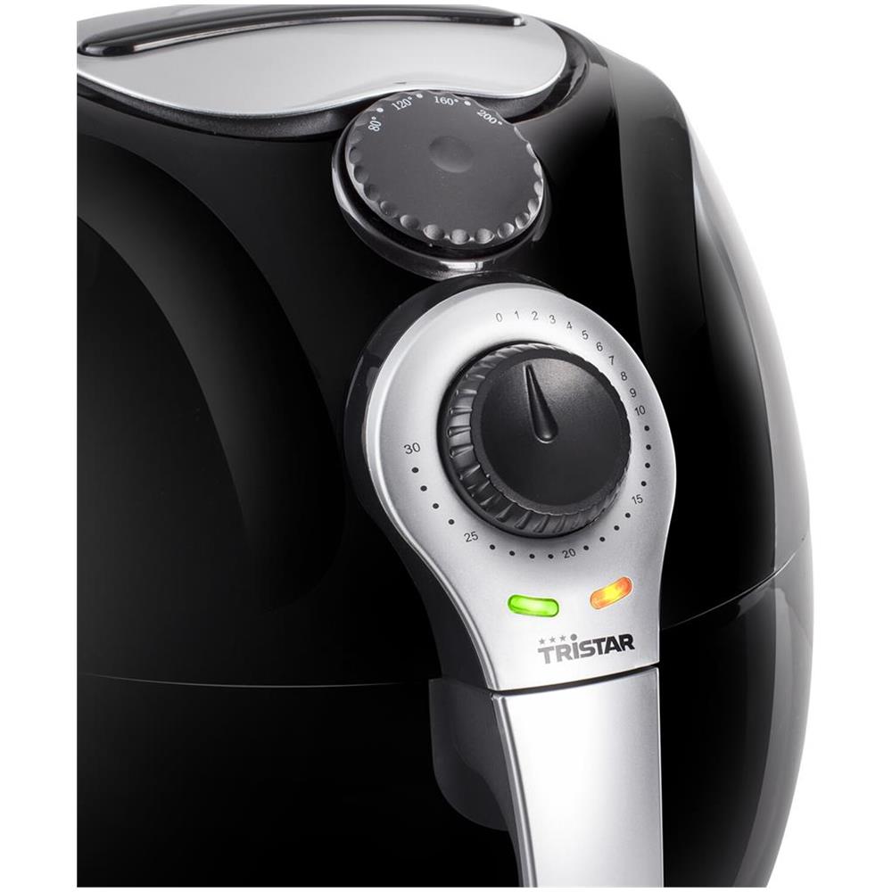 Friggitrice ad Aria Crispy Fryer XL FR-6990 Capacità 3.2 Litri 1500 Watt Colore Nero, Argento - Foto 2