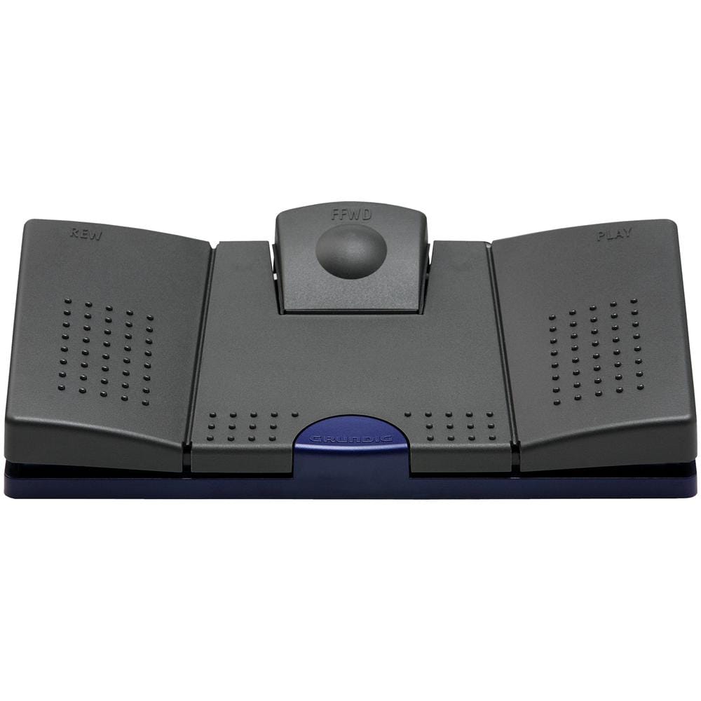 Foot switch 536, Cablato, Pulsanti, Nero, Blu, Dittafono, , Digta 830, Digta 441/446/447 Plus - Foto 4