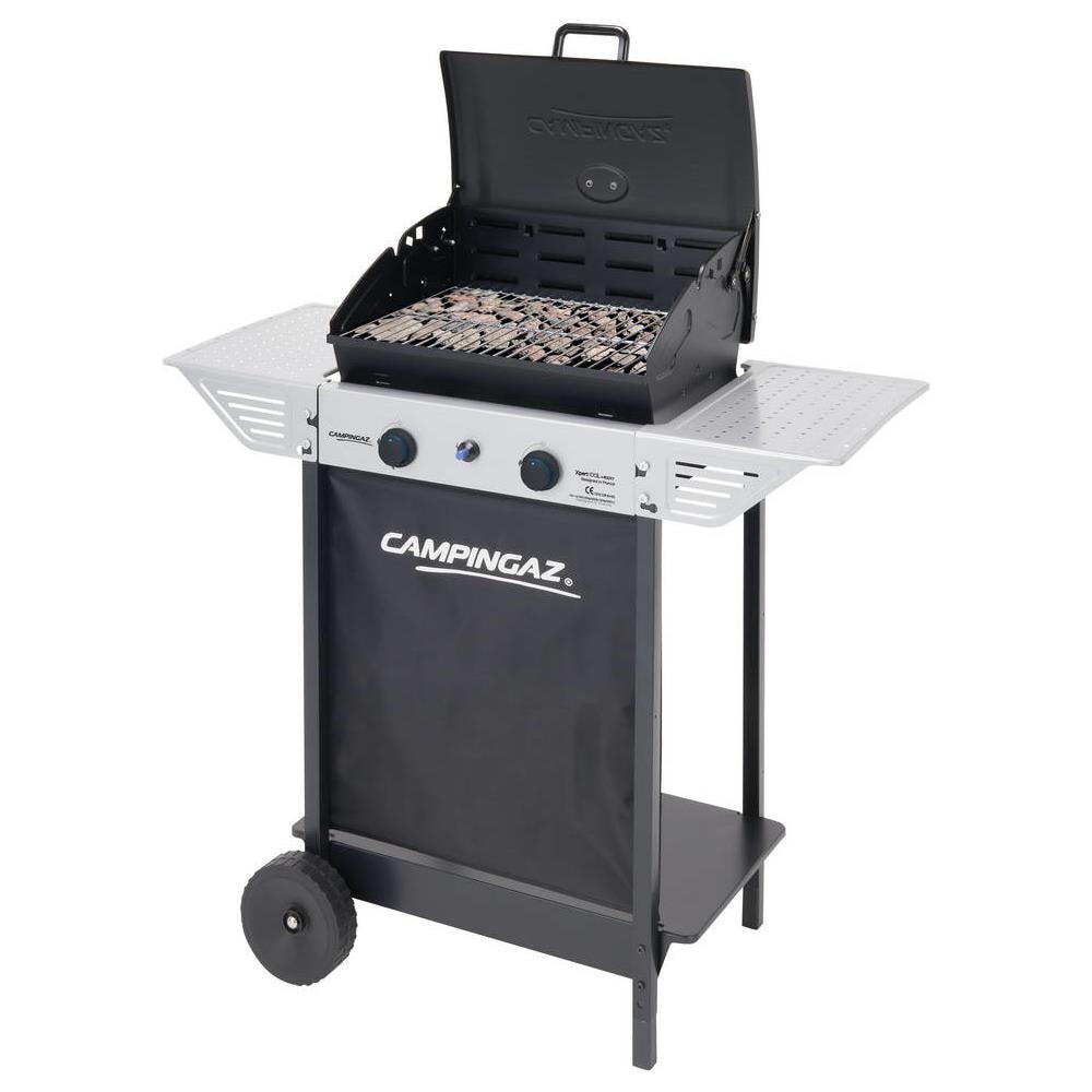 2 Series Classic Xpert 100 L Plus Rocky Barbecue Carrello Gas naturale 7100W Nero, Argento - Foto 2