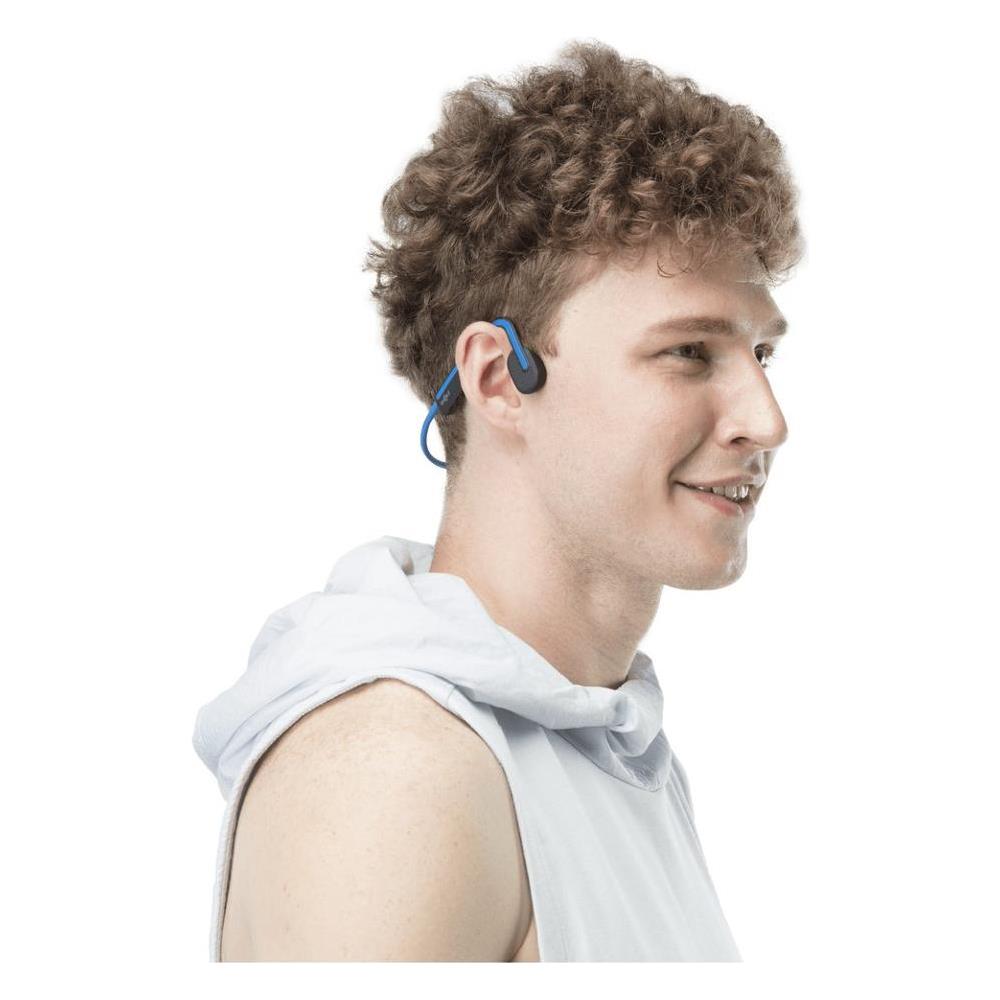 OpenMove Auricolari Sport Stereo Bluetooth Passanuca con Microfono Colore Blu - Foto 5