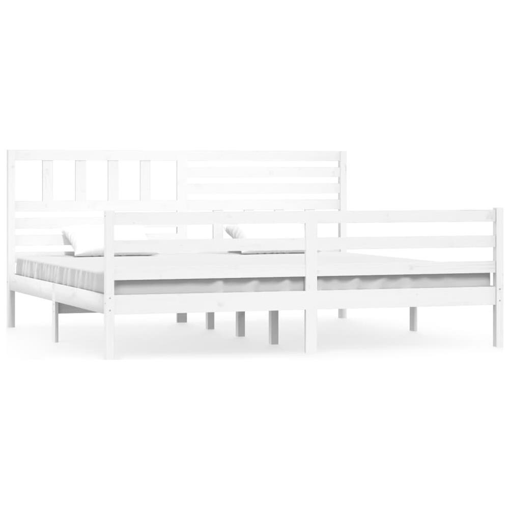 Giroletto Bianco in Legno Massello 200x200 cm - Foto 2