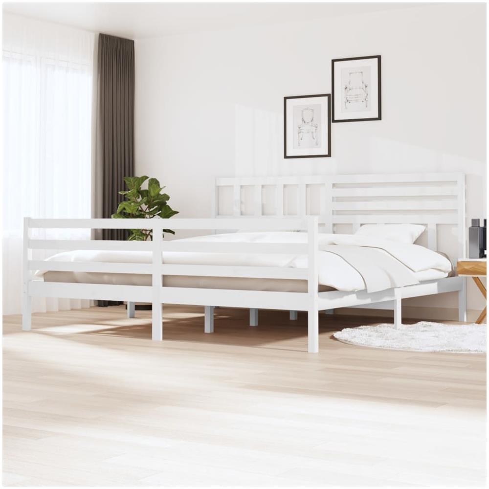 Giroletto Bianco in Legno Massello 200x200 cm - Foto 1