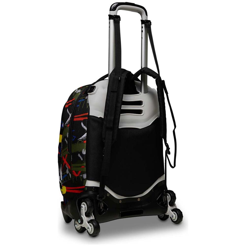Trolley Zaino JACK 3 Ruote FLUO BELTS Capacità 34 Litri - Foto 2