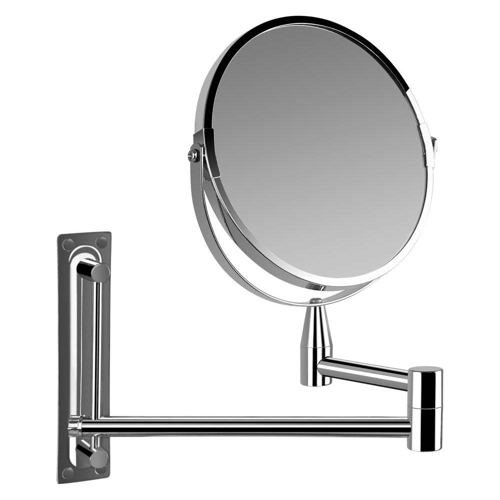 ESP 4000 specchietto per trucco Viti Rotondo Nero, Cromo - Foto 1