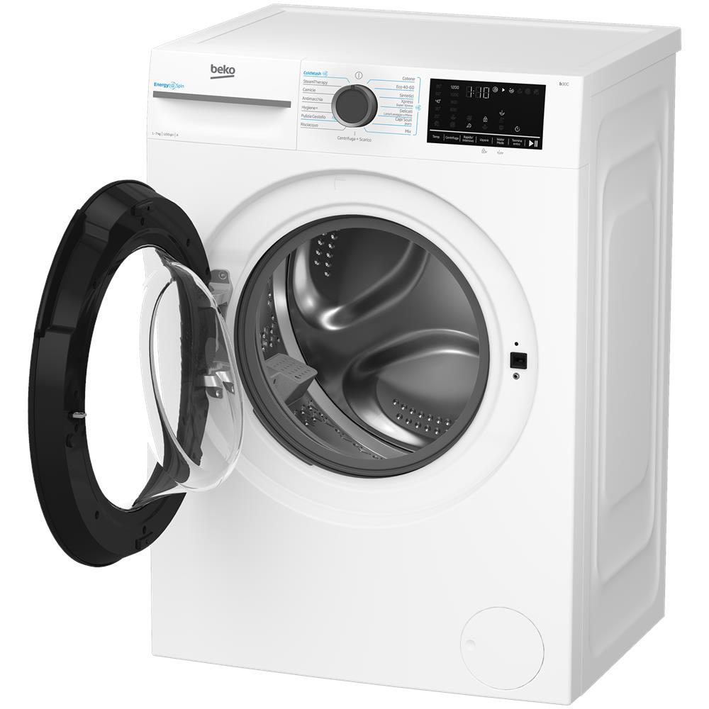 Lavatrice Slim 45 cm 7 Kg 1200 Giri Classe A Inverter Bianco - Foto 8