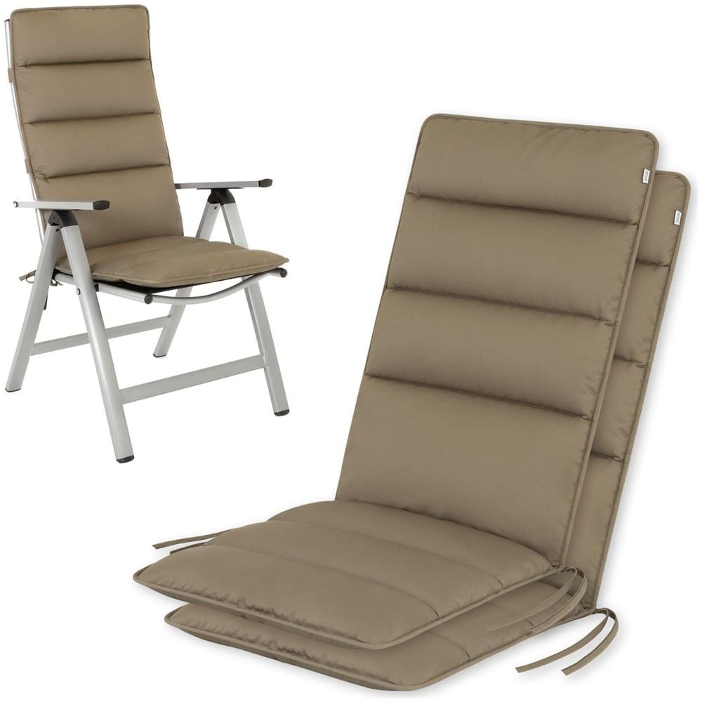 Cuscino per sedia alta FLAIR - 120x48 cm - Blu marino - Set da 2 - Foto 1