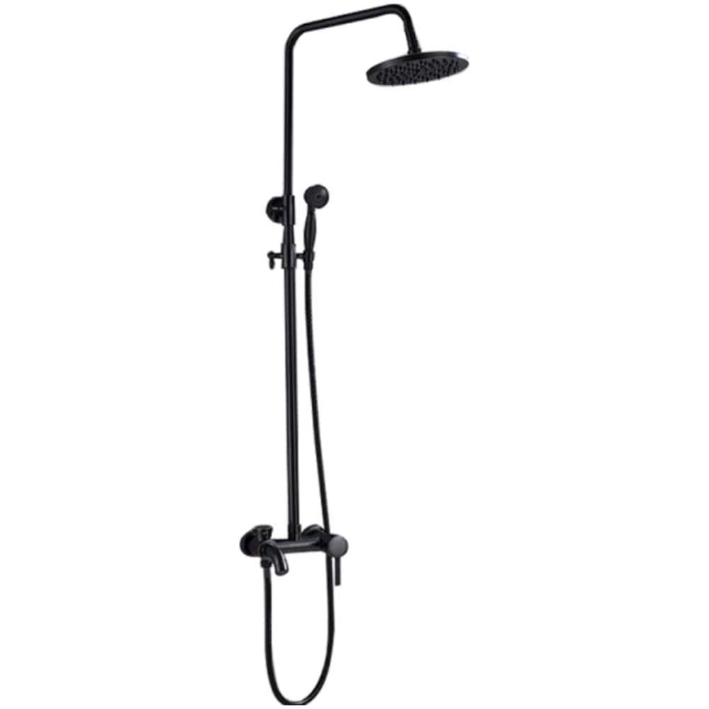 Miscelatore doccia, Blackswan, tipo M68.5.5, modello nero opaco, misura 20 cm - Foto 1