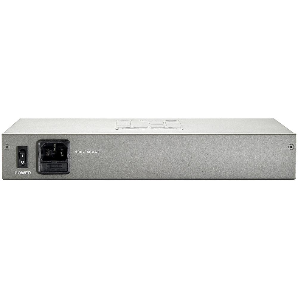Ethernet Switch GEP-0821 8 Porte - 8 x POE+ - 10/100/1000Base-T - Rack-Montabile, Desktop - Foto 2