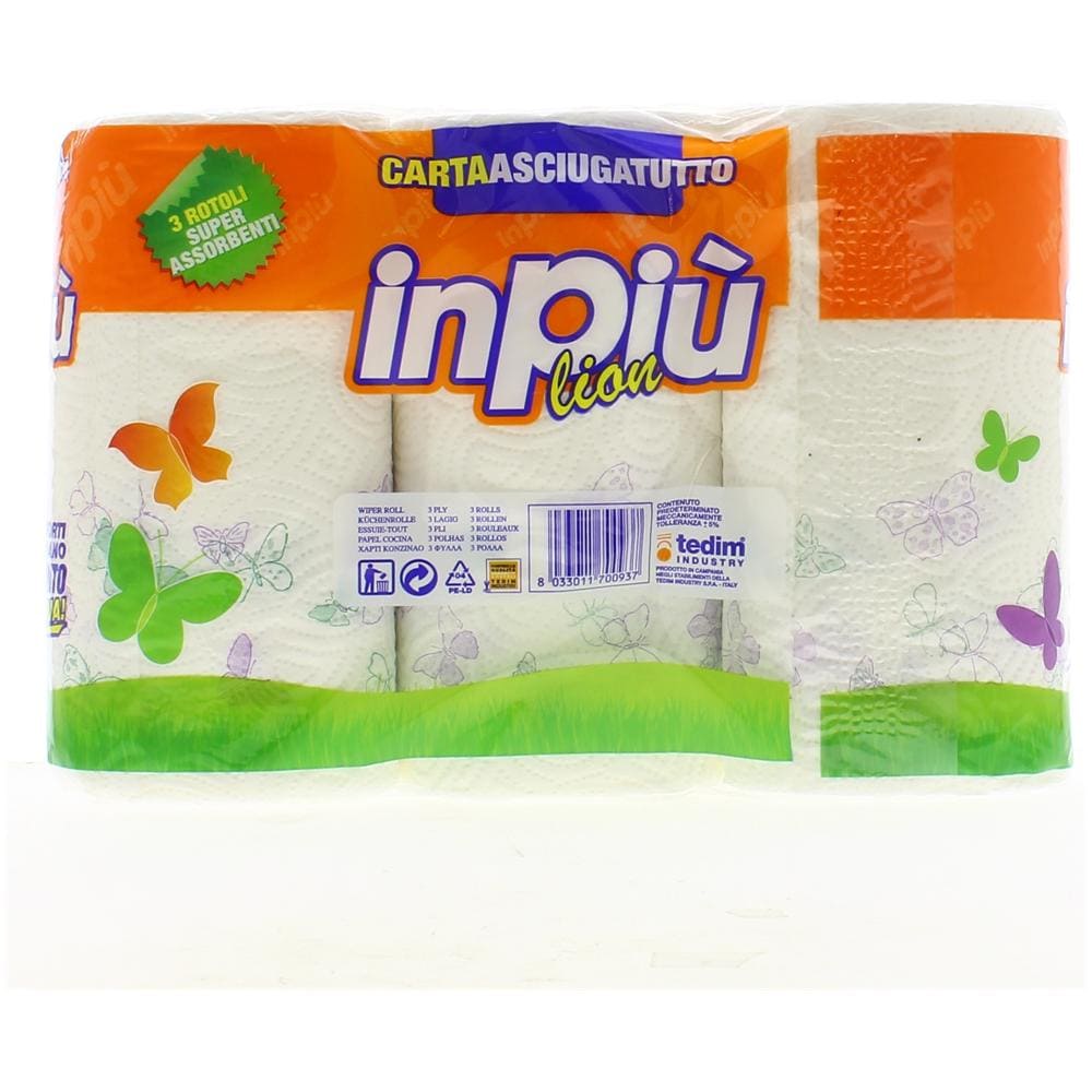 Asciugatutto In Piu 3 Rotoli - Foto 1