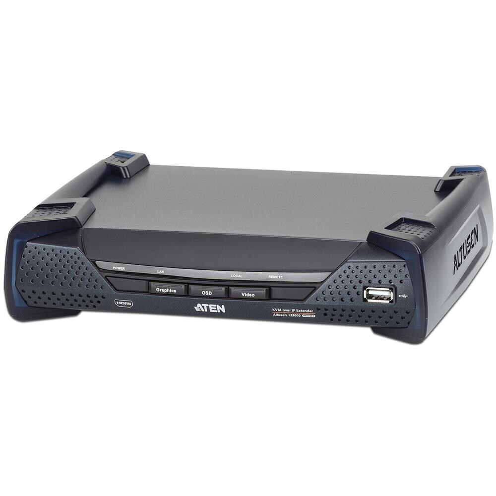 IDATA KE-8950R - Ricevitore KVM over IP a schermo singolo 4K HDMI, KE8950R - Foto 1
