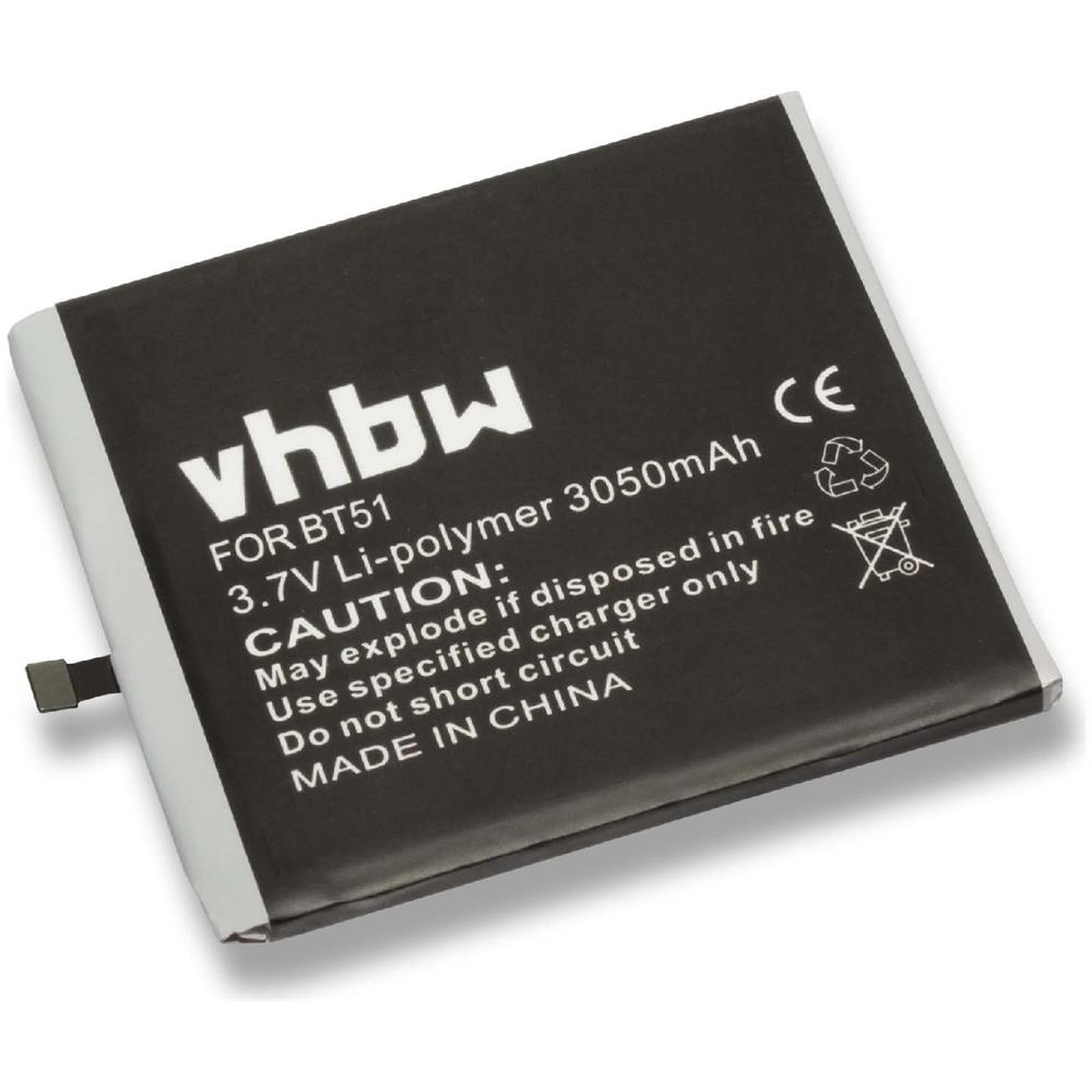 Li-polymer Batteria 3050mah (3.8v) Per Cellulari E Smartphone Meizu M575, M575 Dual Sim, M575m, M575u, Mx5, Mx5 Dual Sim Sostituisce Bt51. - Foto 1