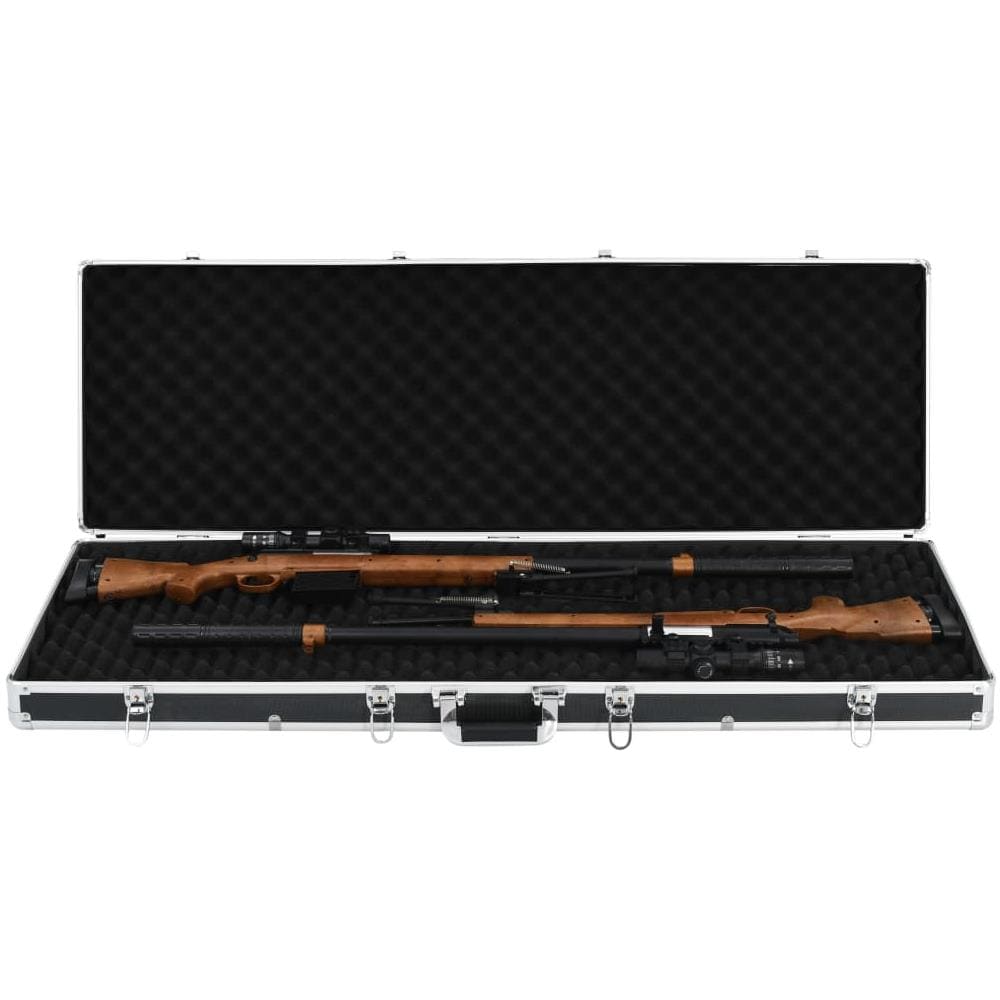 Custodia Per Pistola Nera 118x38x12 Cm In Alluminio - Foto 2
