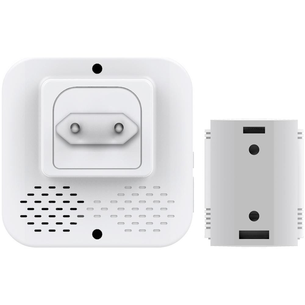 Sirena Di Ingresso Wireless, Sensore Di Movimento 52 Gb212 Melodie Bianche, 230 V, Max. 8 Sensori - Foto 2