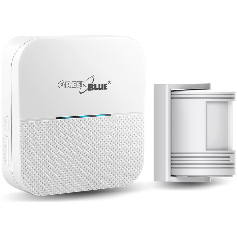 Sirena Di Ingresso Wireless, Sensore Di Movimento 52 Gb212 Melodie Bianche, 230 V, Max. 8 Sensori - Foto 1