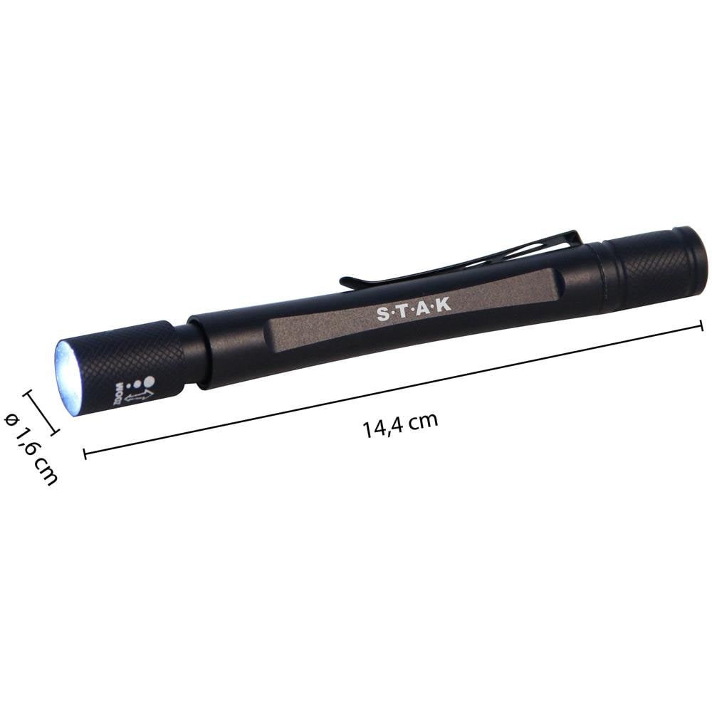 Penna Torcia Led 5w A Pile Con Zoom Bangalore Penlight - Foto 2