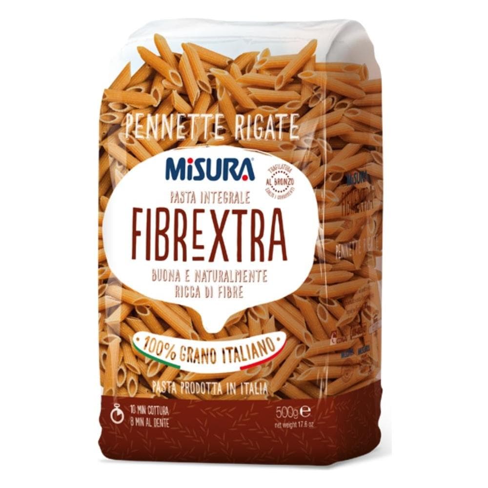 Fibrextra Pennette Rigate Pasta Integrale In Confezione Da 500 Grammi - Foto 1