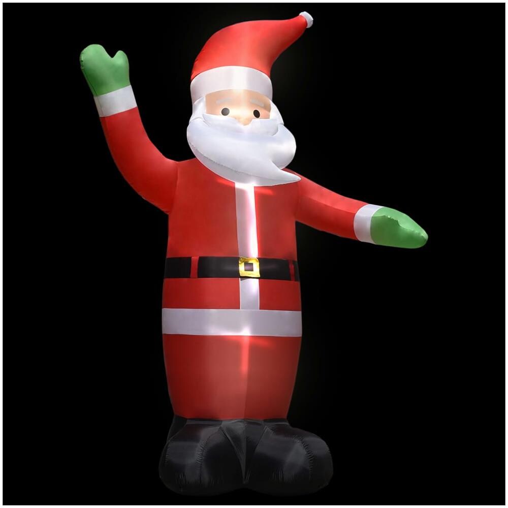 Babbo Natale Gonfiabile Decorazione Con Led Ip44 4,5 M - Foto 2