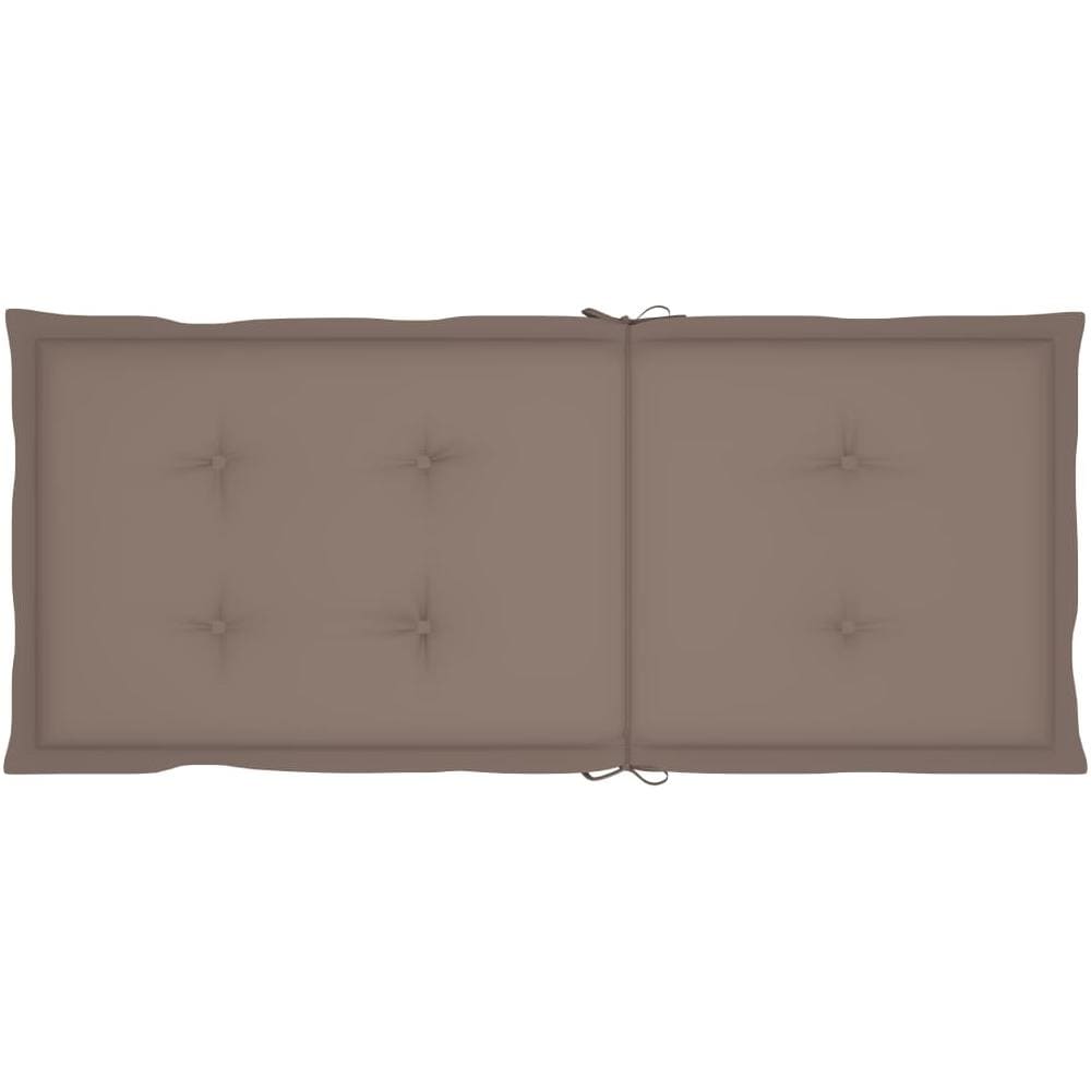 Cuscini Per Sedie Da Giardino 6 Pz Talpa 120x50x4 Cm - Foto 2