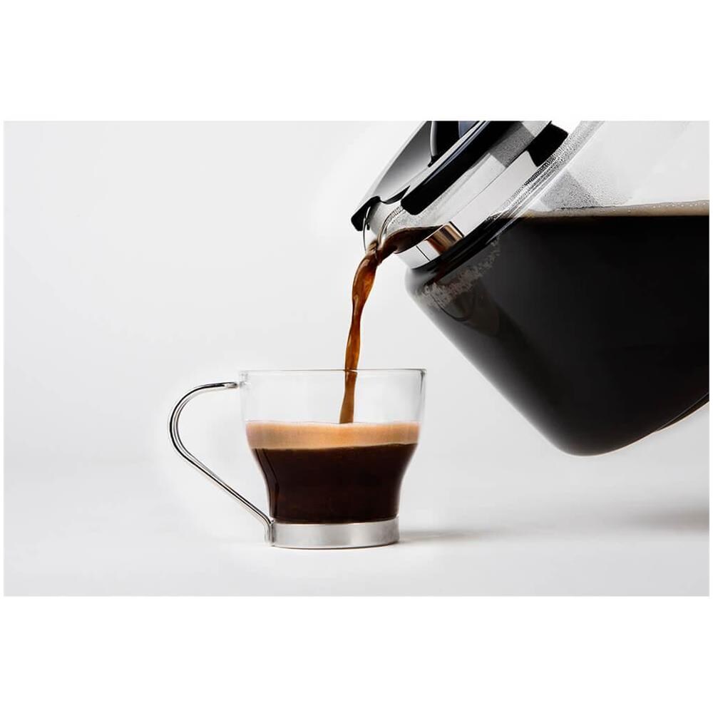Caffettiera Con Filtro Da 10 Tazze 870w Acciaio Inossidabile / Nero - Bxco870e - Foto 2