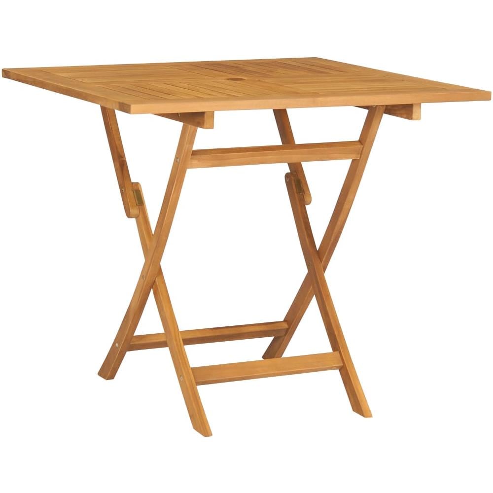 Set da Pranzo da Giardino 5 pz in Legno Massello di Teak - Foto 3