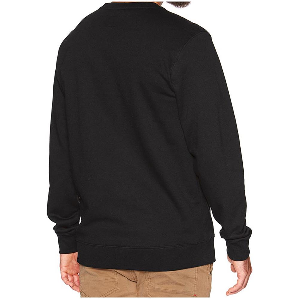 Felpa Da Uomo Girocollo Full Patch Nera Taglia S Codice Vn0a45ciblk - Foto 2