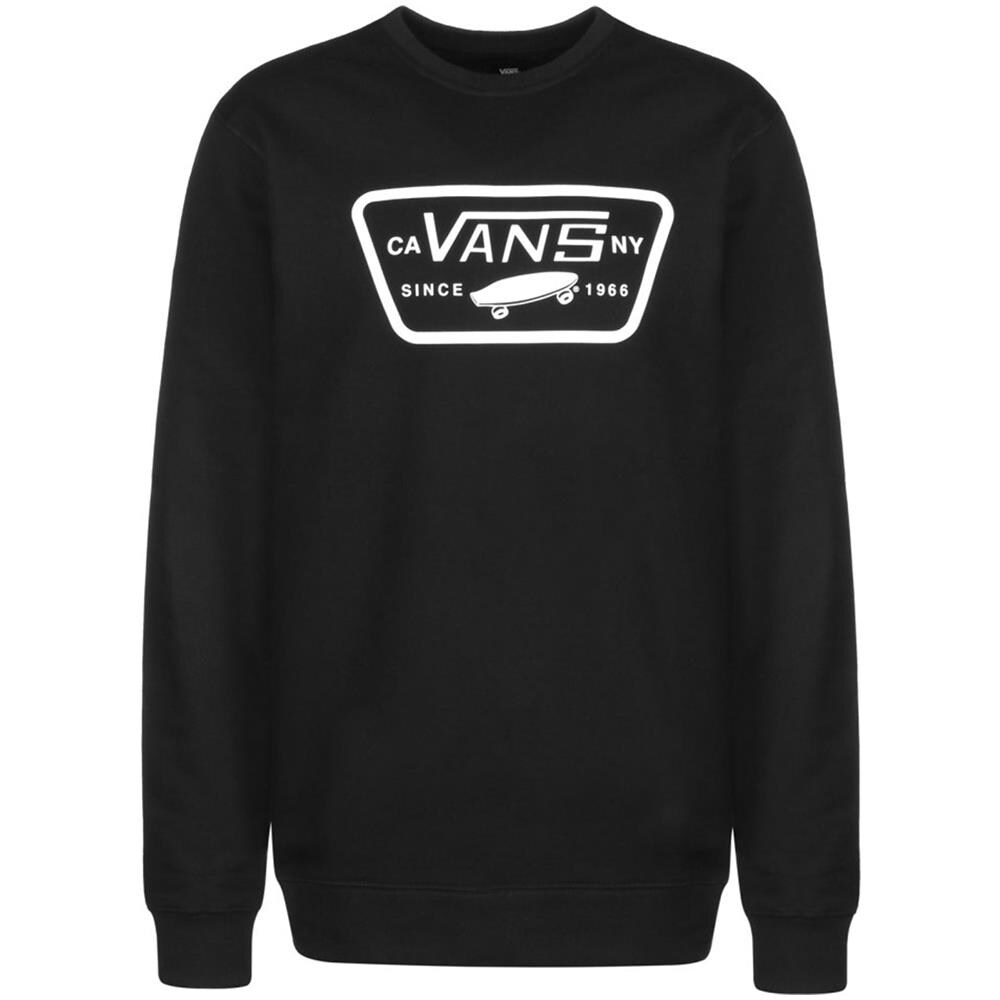 Felpa Da Uomo Girocollo Full Patch Nera Taglia S Codice Vn0a45ciblk - Foto 3