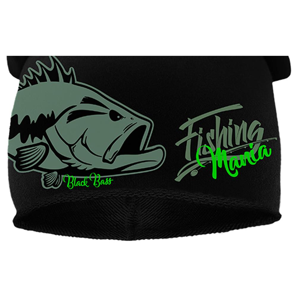 Beanie Bass Mania Nero One Size - Foto 3
