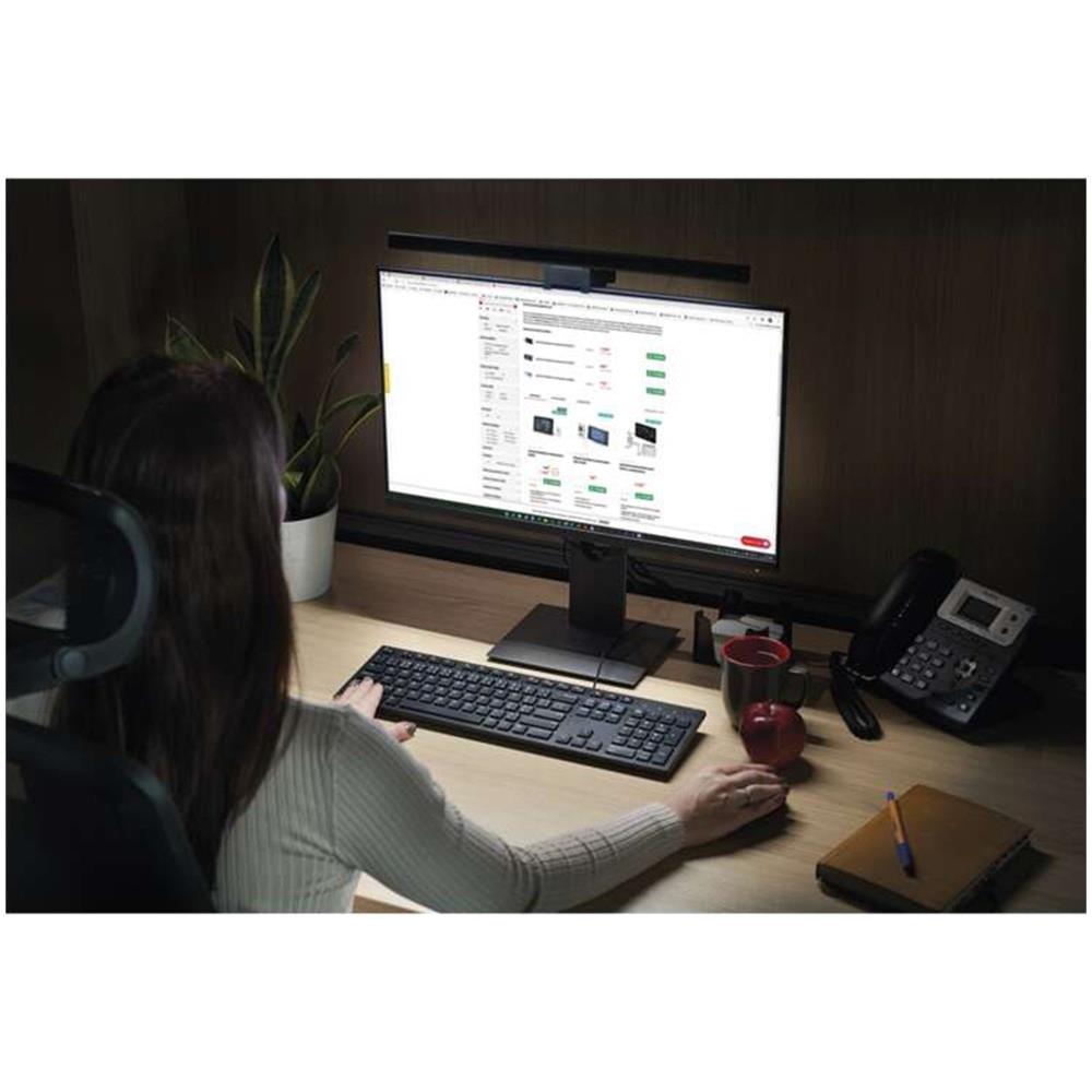 Lampada Led 4.5w Per Monitor Dimmerabile Cct Cavo 1.5mt Ava - Foto 2