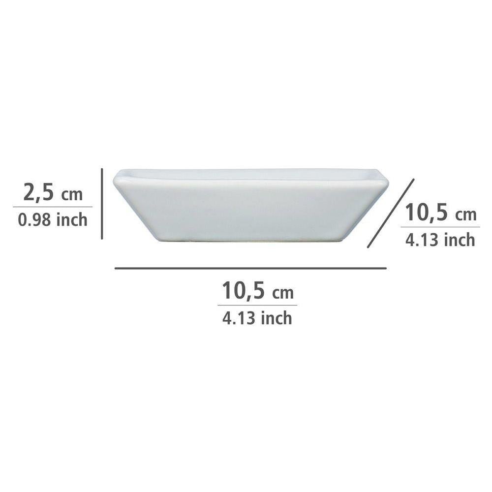 Sapone Con Elegante Ornamento, Supporto Da Bagno In Ceramica - - Foto 7
