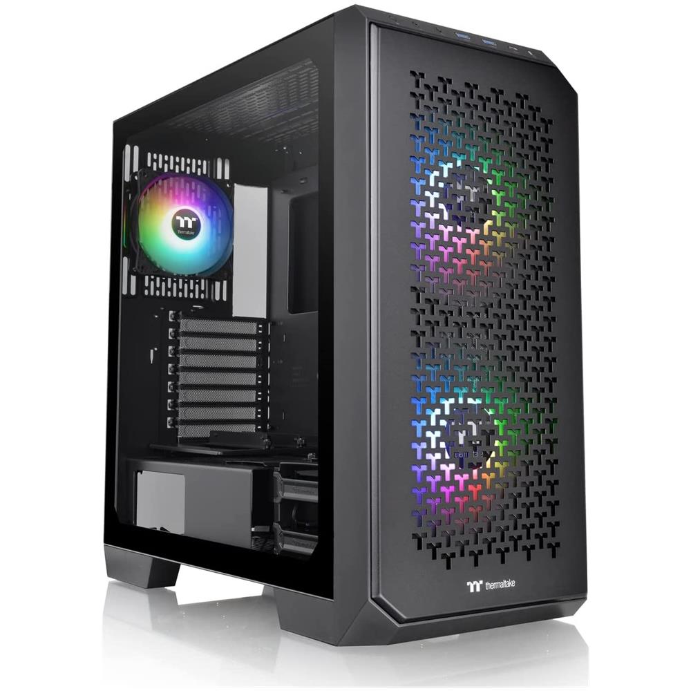 Case View 300 MX Midi Tower ATX / EATX / micro ATX / Mini-ITX 2x USB 3.0 / 1x USB 3.2 Colore Nero (Finestrato) - Foto 1