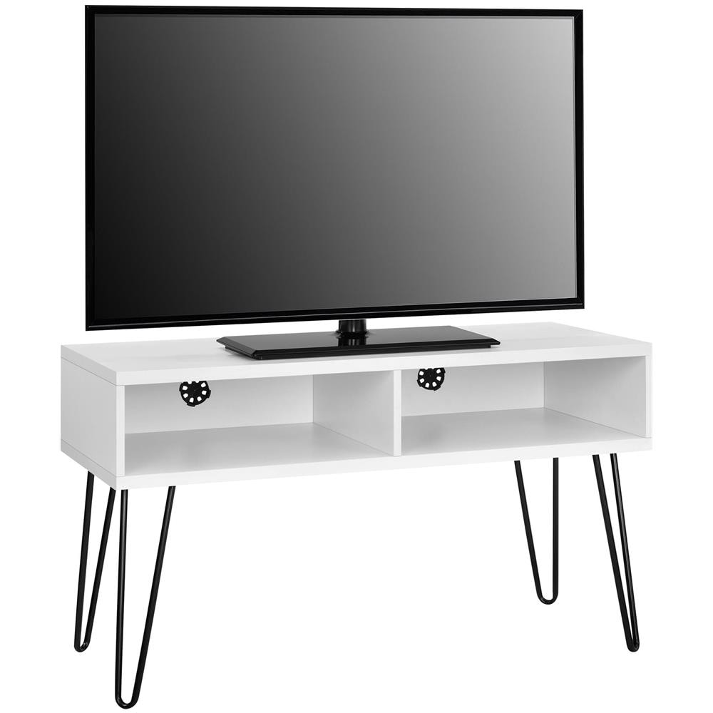 Owen Porta Tv In Truciolare Laminato Bianco - Foto 1