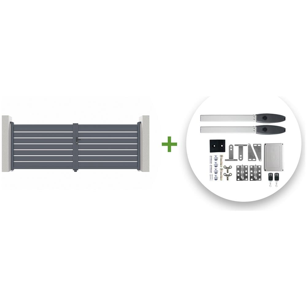 Pack Cancello A Battente Elettrico Vogel 400b140 + Hicker B200 - Foto 1