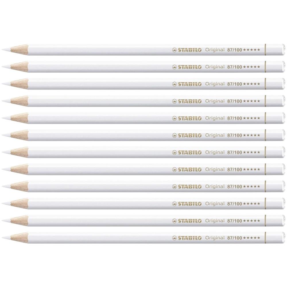 Original - Matita colorata Premium - Confezione da 12 - Bianco Titanio - Foto 1