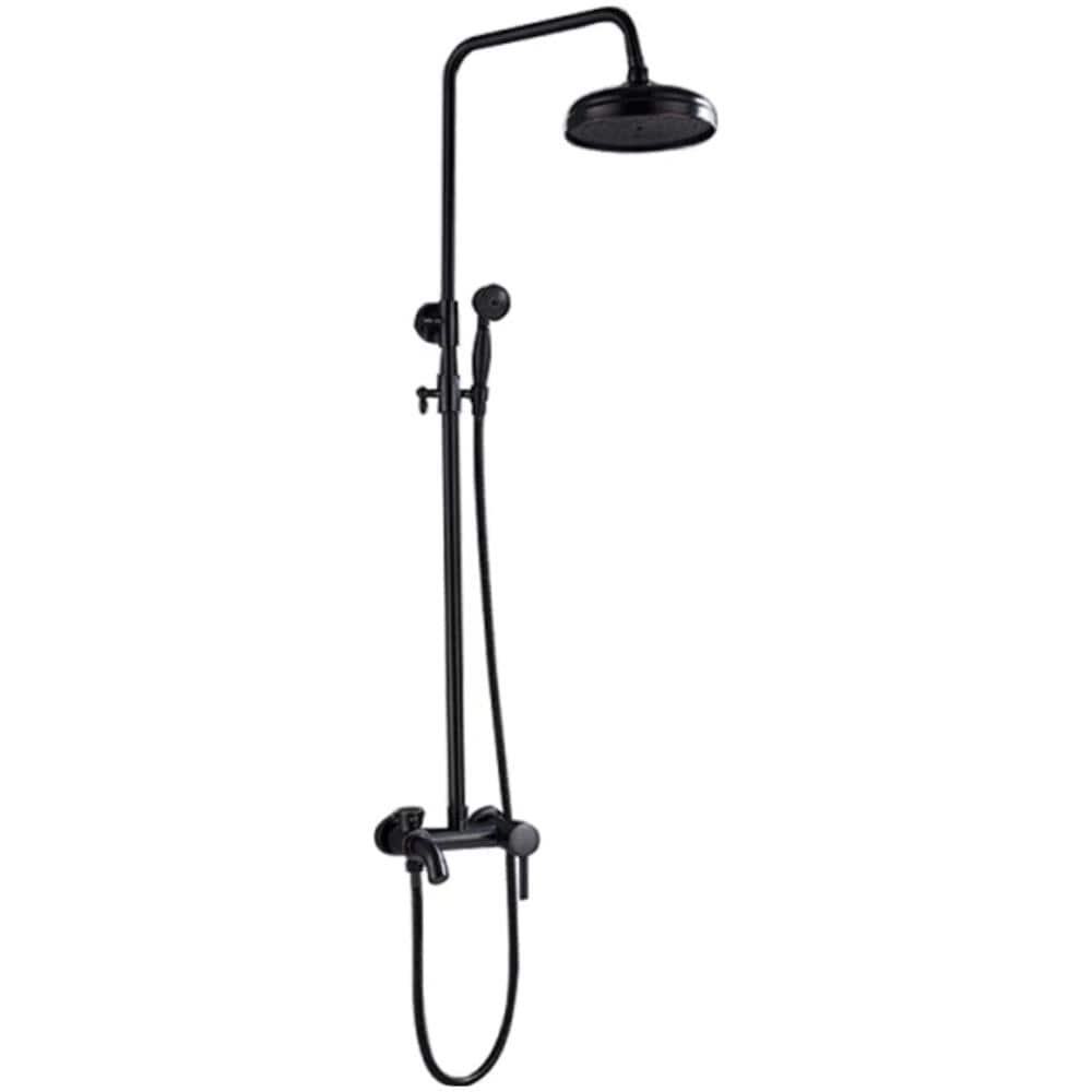 Miscelatore doccia, Blackswan, tipo M68.4.4, modello nero opaco, misura 20 cm - Foto 1