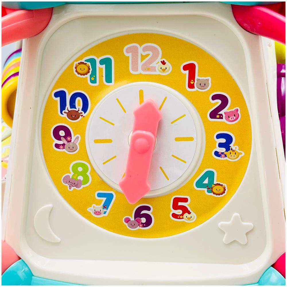 Cubo puzzle sorter blocchi educativi gioco sensoriale interattivo rosso - Foto 4