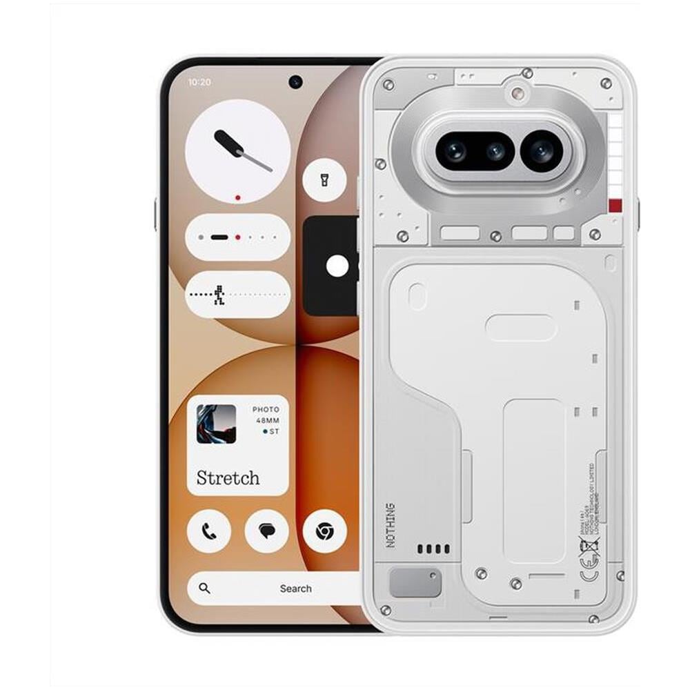 Phone (4a) 5G 256GB 12GB Ram Display 6.78" AMOLED 120Hz Man Camera 50+50+8MP Dual nanoSim Android 16 Snapdragon 7s Gen4 5080mAh White - Foto 1