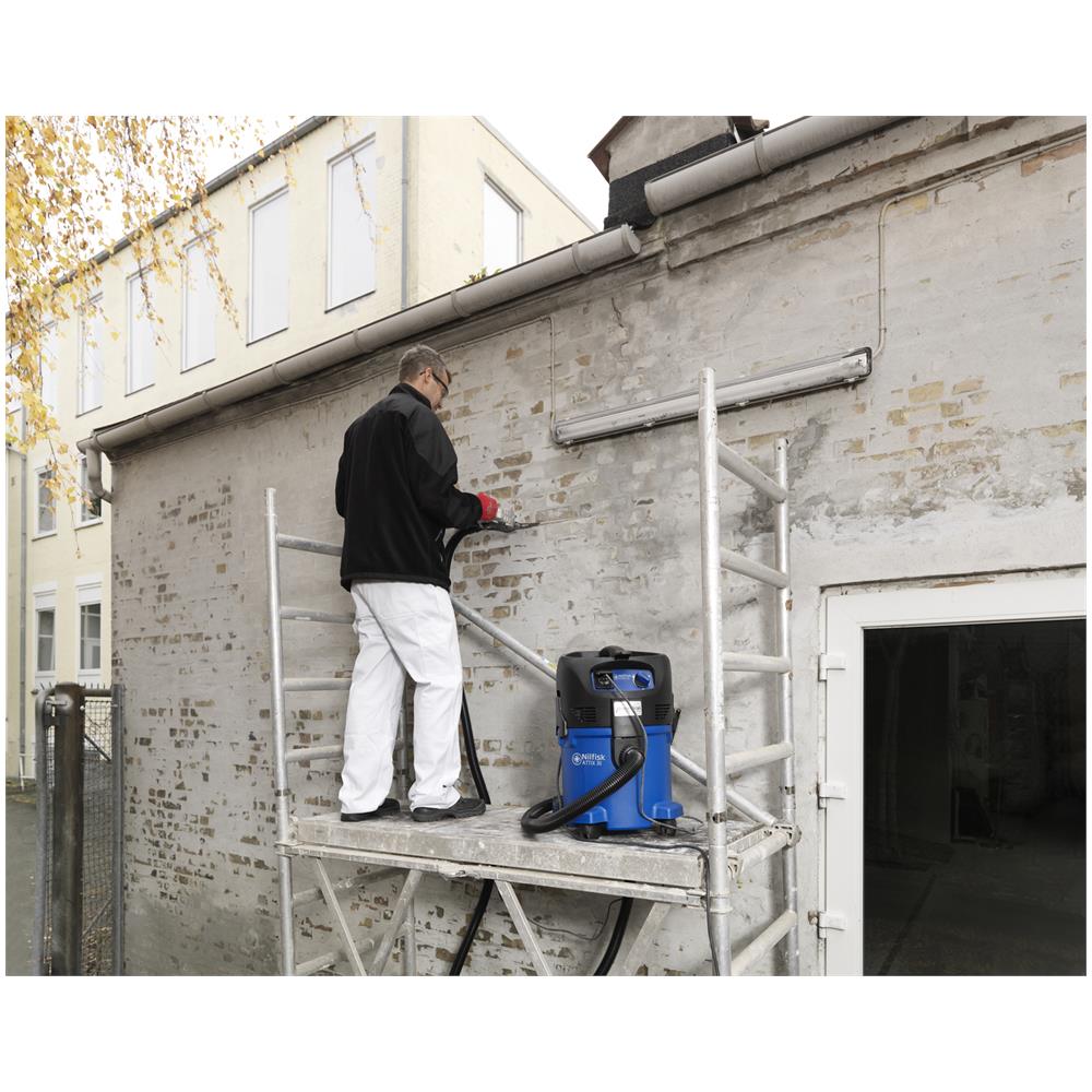 Aspirapolvere Industrial ATTIX 30-21 PC Capacità 30 L Potenza 1500 W Colore Blu / Nero - Foto 7