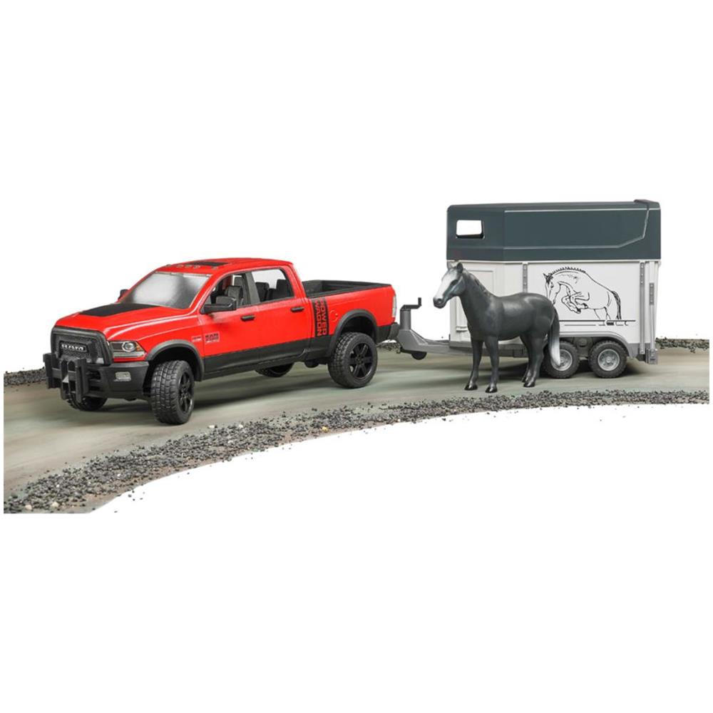 Furgone Dodge Con Rimorchio Per Cavalli Ram 2500 1:16 02501 - Foto 2