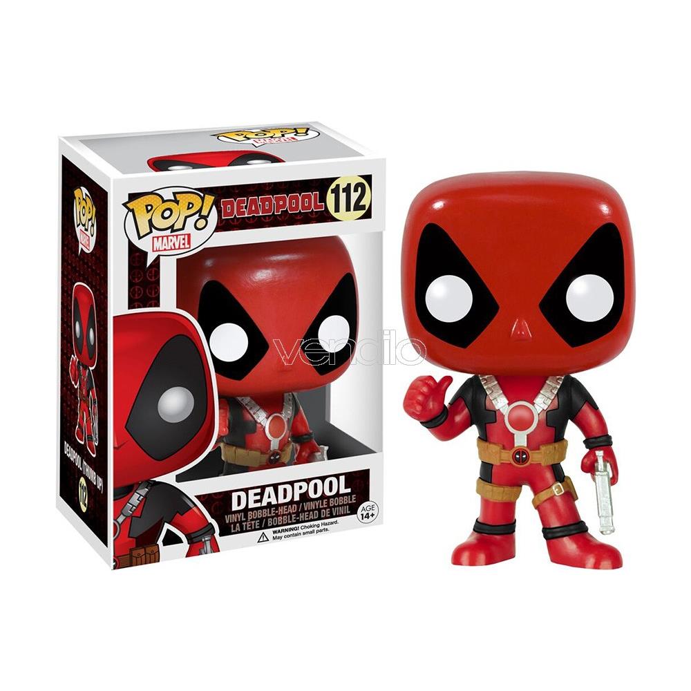 Figure POP! Marvel Deadpool Pollice Su  - Foto 2