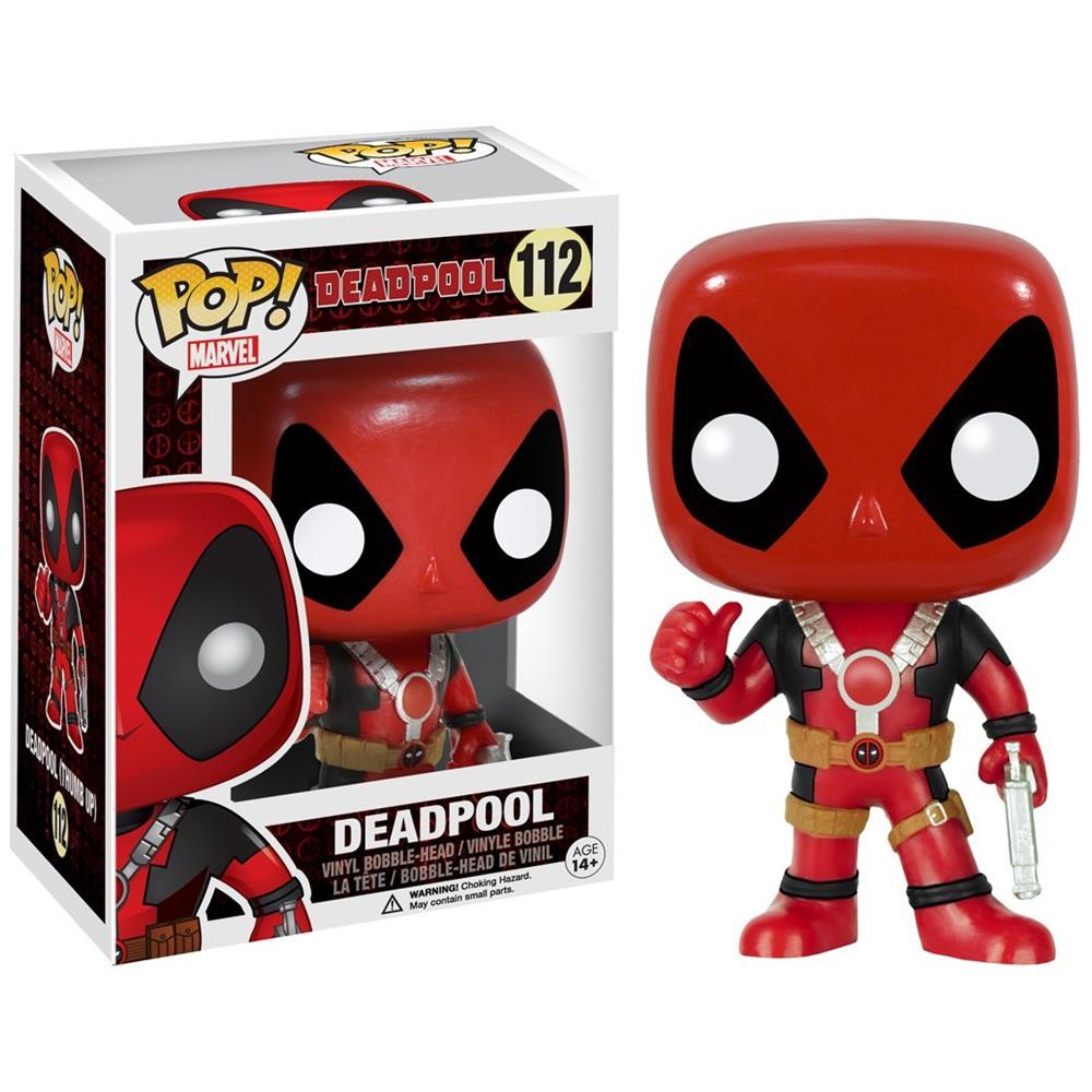 Figure POP! Marvel Deadpool Pollice Su  - Foto 1