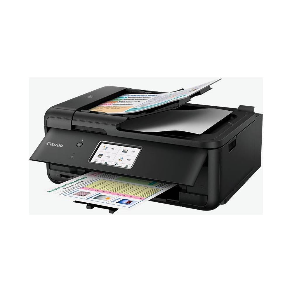 Stampante Multifunzione Pixma TR8550 Inkjet a Colori Stampa Copia Scansione Fax A4 15 ppm (B / N) 10 ppm (a Colori) Wi-Fi Ethernet USB - Foto 2