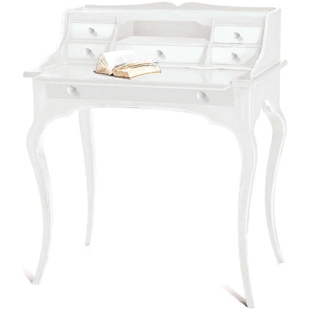 Daren - Scrittoio In Legno Massello - Foto 2