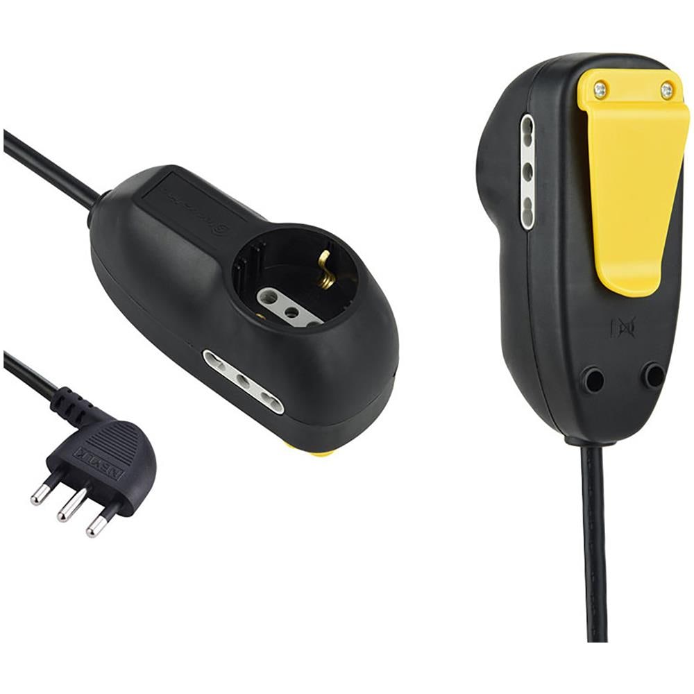 Electraline - Prolunga C/clip Cintura 5m Schk/10a 2biv - Foto 1