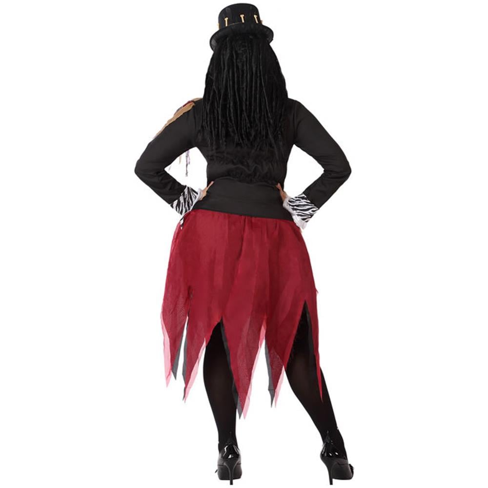 Costume Strega Voodoo Donna Taglie Forti - Taglia: Xxl - Foto 2